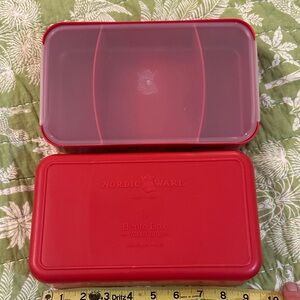 Nordic Ware Red Food Storage Box